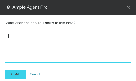Note Agent prompt